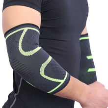 Load image into Gallery viewer, Elbow Support Elastic Gym Sport Elbow Protective Pad Absorb Sweat Sport Basketball Arm Sleeve Elbow Brace - 1 Piece
