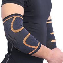 Load image into Gallery viewer, Elbow Support Elastic Gym Sport Elbow Protective Pad Absorb Sweat Sport Basketball Arm Sleeve Elbow Brace - 1 Piece
