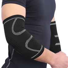 Load image into Gallery viewer, Elbow Support Elastic Gym Sport Elbow Protective Pad Absorb Sweat Sport Basketball Arm Sleeve Elbow Brace - 1 Piece
