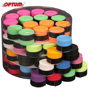 60 PCS Tennis Racket Overgrips Padel Over Grips Badminton Over Grips Sweat Absorbed Wraps Tapes Grips Sweatband