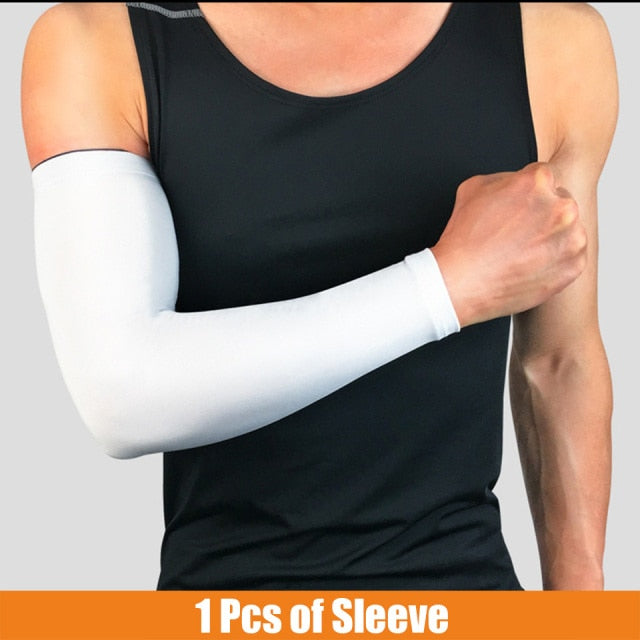 Arm Sleeves sports Elbow Pad Fitness Arm Warmers