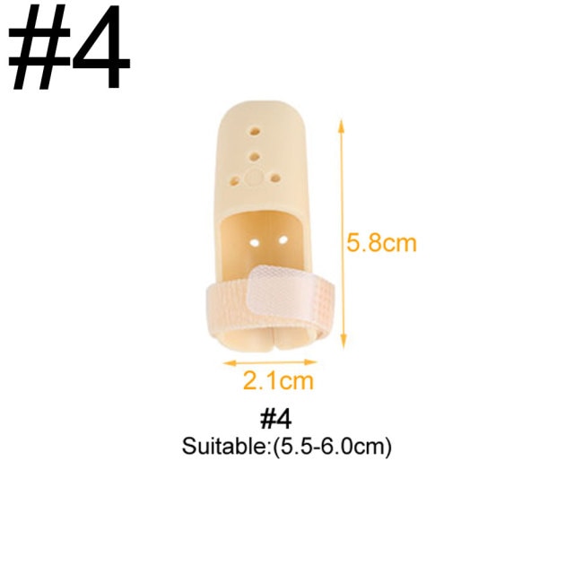 Finger Splint Brace Adjustable Finger Support Protector Arthritis Joint Injury Brace Pain Relief - 1 Piece